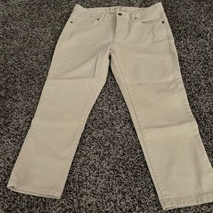 Michael Kors khaki jeans capris